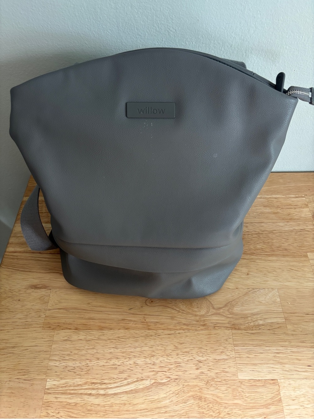 Willow Gray Backpack Pump Bag